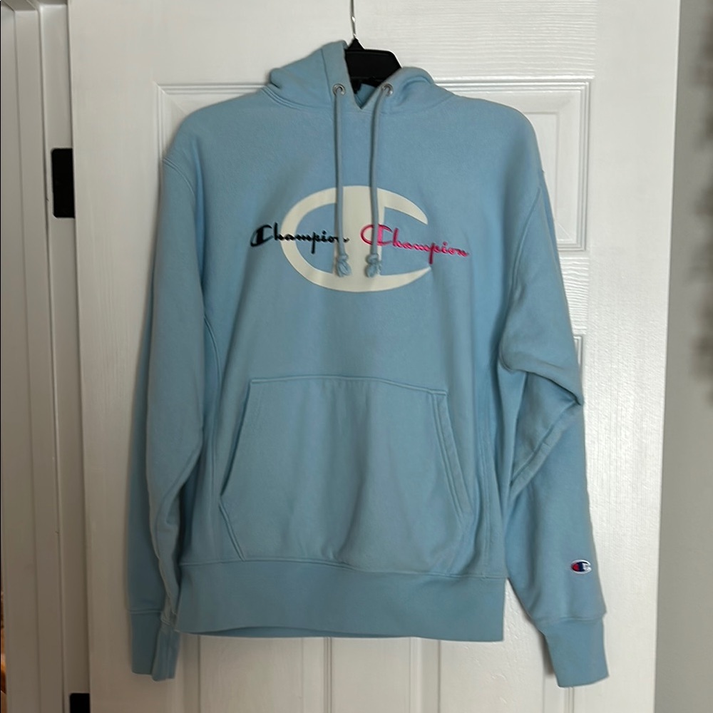 Champion Blue Hoodie for Men
